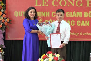 Bổ nhiệm Giám đốc Trung tâm Kiểm soát bệnh tật tỉnh Nghệ An