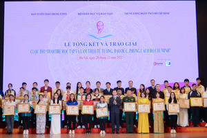 81 thí sinh đạt giải “Tuổi trẻ học tập và làm theo tư tưởng, đạo đức, phong cách Hồ Chí Minh”