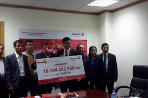 Quảng Ninh: Thêm một người trúng giải Vietlott hơn 10 tỷ đồng