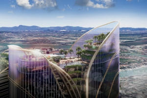 Có gì trong thiết kế tòa tháp đôi mang tính biểu tượng bên dòng Tam Bạc?