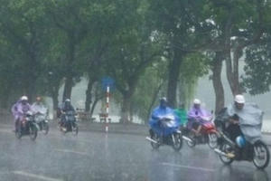 Sau ngày Giỗ Tổ, Hà Nội sáng mưa to, chiều hửng nắng