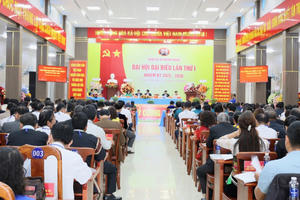 Hơn 200 đại biểu tham dự Đại hội Đảng bộ xã Krông Năng Lần thứ Nhất