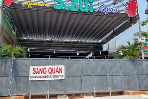 Đà Nẵng: Còn đâu cảnh sôi động, loạt nhà hàng vẫn đóng cửa, treo bảng sang nhượng