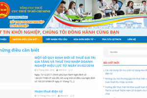 Cục thuế Thành phố Hồ Chí Minh: Ước thu ngân sách nhà nước tháng 8/2020 được 13.504 tỷ đồng