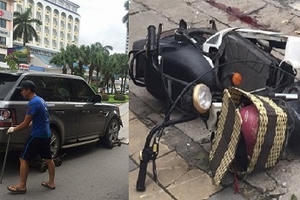 Hà Nội: Tài xế Range Rover có biểu hiện "ngáo đá" đâm 2 mẹ con nguy kịch