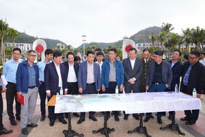 Chủ tịch UBND TP Hải Phòng kiểm tra tiến độ dự án khu đô thị, khu du lịch tại Cát Bà