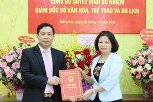 Bắc Ninh có Tân Giám đốc Sở Văn hóa, Thể thao và Du lịch