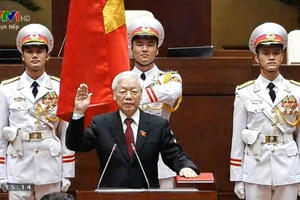 Tổng bí thư Nguyễn Phú Trọng được bầu làm Chủ tịch nước