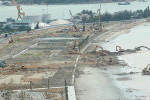 Nạo vét, cắt xén 48.600 m2 xây khu cao ốc lấn biển ở Quy Nhơn Nạo vét, cắt xén 48.600 m2 xây khu cao ốc lấn biển ở Quy Nhơn