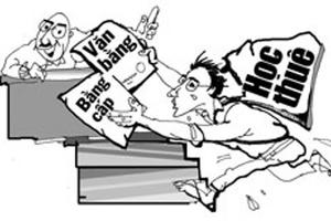 “Nở rộ” dịch vụ học thuê và câu hỏi về chất lượng của những tấm bằng “Nở rộ” dịch vụ học thuê và câu hỏi về chất lượng của những tấm bằng