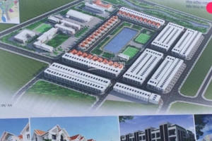 KĐT phía Nam Thị trấn Hồ chưa xong hạ tầng, người mua cần cẩn trọng trước lời mời bán đất nền