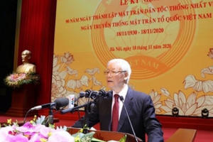 Kỷ niệm 90 năm Ngày thành lập Mặt trận Dân tộc Thống nhất Việt Nam
