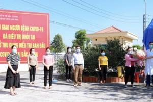 Bắc Giang: 48 bệnh nhân mắc Covid-19 khỏi bệnh, được xuất viện