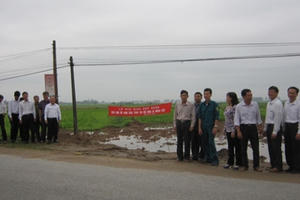 UBND xã Hoàng Diệu, Gia Lộc, Hải Dương: Thi công trước đấu thầu sau?