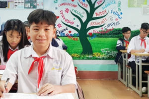 Em Vũ Quang Khánh nhặt được của rơi, trả lại người mất