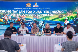 Bike Week Việt Nam lần thứ 4 tại Cam Ranh: Chung tay lan tỏa xuân yêu thương đến bà con vùng lũ Phú Yên