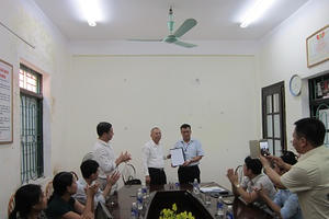 Bổ nhiệm Chi cục trưởng Chi cục An toàn vệ sinh thực phẩm Thanh Hóa