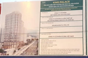 Dự án King Palace được ưu đãi bất thường, chậm tiến độ, lùi hạn hoàn thành Dự án King Palace được ưu đãi bất thường, chậm tiến độ, lùi hạn hoàn thành
