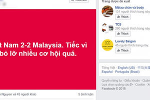 Dân mạng nghĩ gì sau trận chung kết lượt đi AFF Cup giữa Việt Nam và Malaysia?