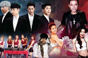 Spank Concert: Tuấn Hưng hội ngộ với các nghệ sĩ nổi tiếng Hàn Quốc