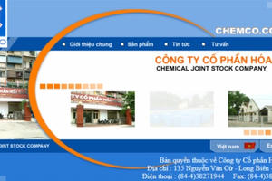 Công ty cổ phần Hóa chất bị xử phạt 60 triệu đồng