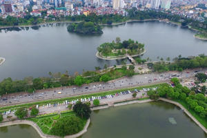 Ngắm những 'lá phổi' của Hà Nội từ trên cao Ngắm những 'lá phổi' của Hà Nội từ trên cao