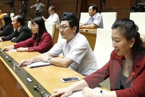 Quốc hội nhất trí đặt mục tiêu tăng trưởng GDP 2017 khoảng 6,7%