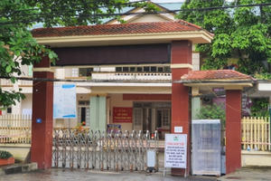 Hà Tĩnh: 9 cán bộ, nhân viện Bệnh viện Cầu Treo nhiễm Covid-19