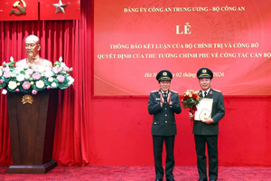 Thượng tướng Trần Quốc Tỏ thôi giữ chức Thứ trưởng Bộ Công an