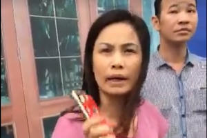 Công an vào cuộc truy tìm người phụ nữ nghi giả danh nhà báo lăng mạ CSGT