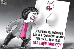 Cắn ngực một cái, bị đòi hơn 16 triệu đồng