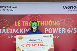 Đã có người trúng Vietlott gần 97 tỉ đồng ở TP HCM