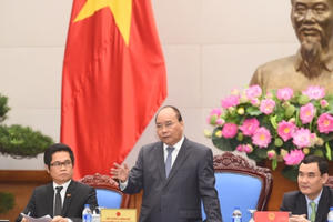 Thủ tướng Nguyễn Xuân Phúc gặp mặt lãnh đạo các hiệp hội doanh nghiệp trên toàn quốc