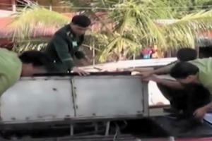 Biên phòng Thanh Hóa bắt đối tượng buôn bán trái phép 315kg pháo nổ