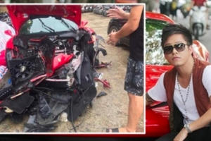 Tuấn Hưng nói gì về vụ siêu xe 16 tỉ gặp tai nạn dập nát hết phần đầu