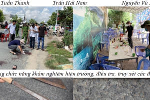 An Giang: Khởi tố, tạm giam nhóm đối tượng “Giết người và cố ý gây thương tích”