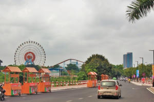 Ngắm phố đi bộ Trịnh Công Sơn trước "giờ G"