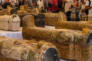 Ai Cập công bố 30 quan tài xác ướp 3.000 năm tuổi