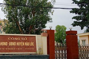 Nhiều cán bộ, Đảng viên bị tạm giữ hình sự, Tỉnh ủy Thanh Hóa ra văn bản chỉ đạo gấp