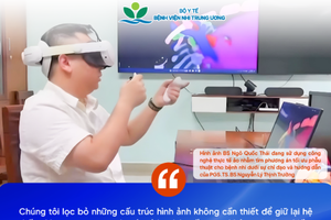 Lần đầu tiên tại Việt Nam ứng dụng công nghệ thực tế ảo, giúp cứu sống ca bệnh cực hiếm