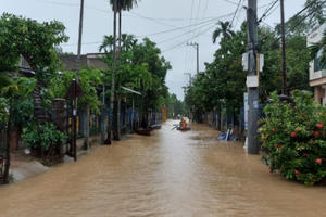 Tiếp tục mưa lớn diện rộng tại Đà Nẵng và khu vực Trung Trung Bộ
