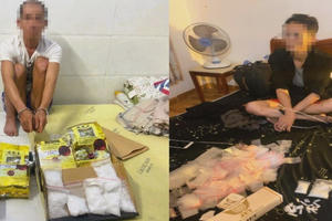 Triệt phá đường dây mua bán ma túy, bắt giữ 11 đối tượng thu giữ khoảng 5kg ma túy đá