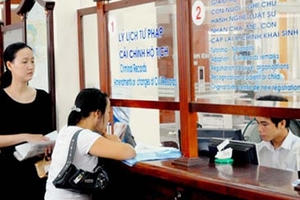 Cải cách mạnh mẽ thủ tục cấp Phiếu lý lịch tư pháp