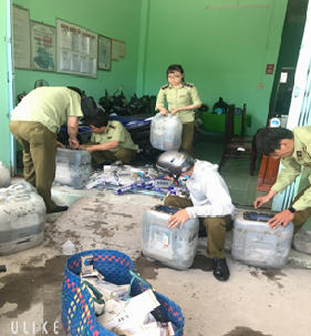 Tịch thu gần 2 nghìn bao thuốc lá điếu nhập lậu tại Đồng Tháp