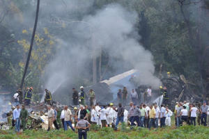 Rơi máy bay chở khách ở Cuba, hơn 100 người chết