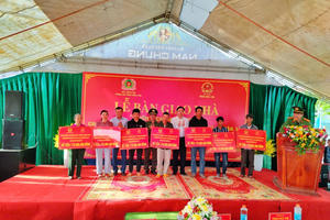 Đắk Lắk hoàn thành bàn giao 176 căn nhà cho người dân vùng lũ trước thời hạn