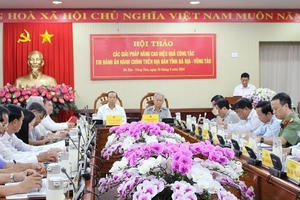 Bà Rịa - Vũng Tàu tổ chức Hội thảo về các giải pháp nâng cao hiệu quả công tác thi hành án