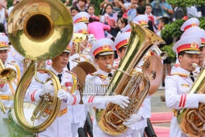 Đội danh dự tuyệt đẹp đón Tổng thống Obama Đội danh dự tuyệt đẹp đón Tổng thống Obama