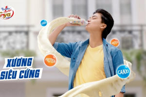 Number 1 Soya Canxi đem đến “chai mới siêu cool, xương siêu cứng”