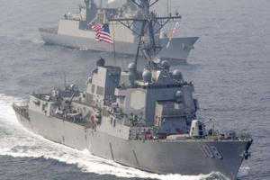 Liên tiếp đưa tàu tới Biển Đông, Mỹ gửi thông điệp cứng rắn tới Trung Quốc